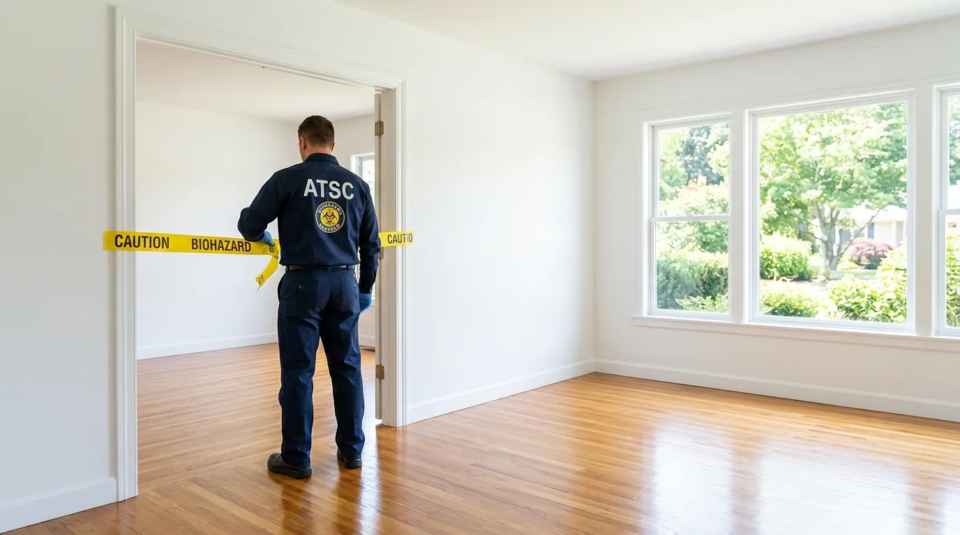 Certified biohazard cleanup crew performing Decomposition Cleanup in Bonadelle Ranchos-Madera Ranchos