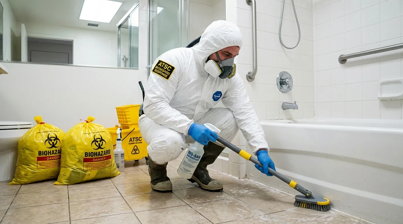 Decontamination equipment deployed for Blood Cleanup in Bonadelle Ranchos-Madera Ranchos